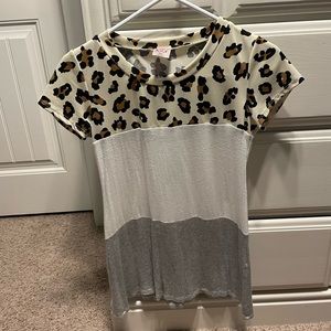 multi color/print top